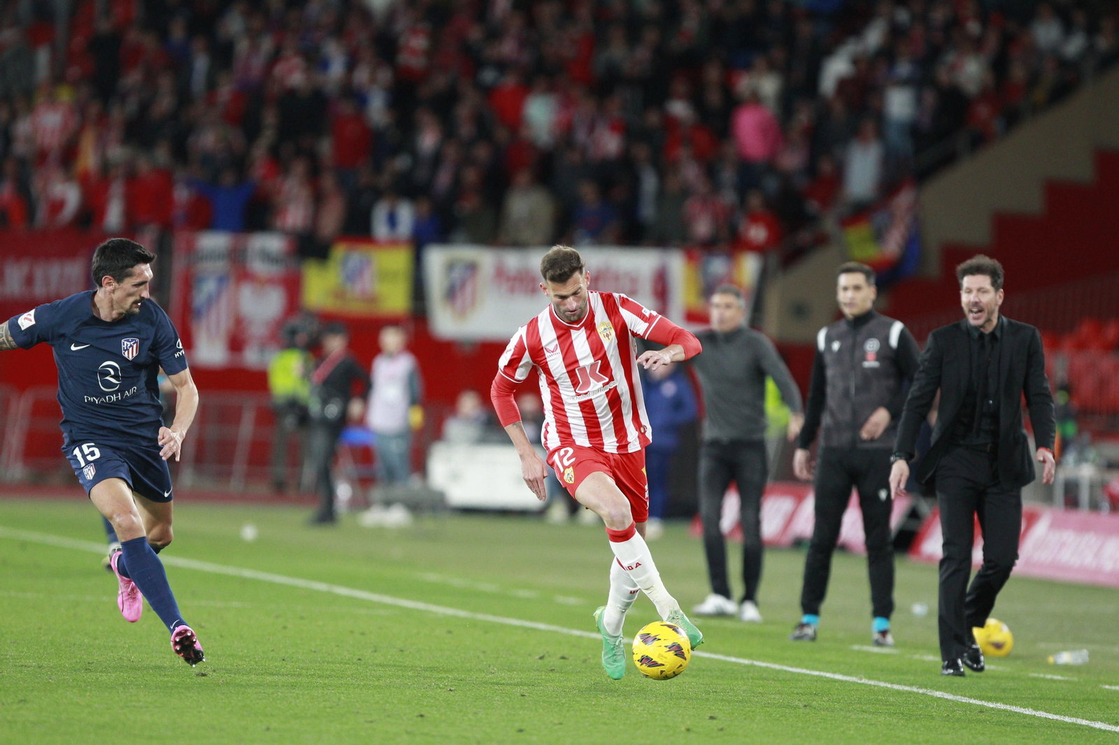 Las mejores imágenes del partido U.D. Almería-Atlético de Madrid