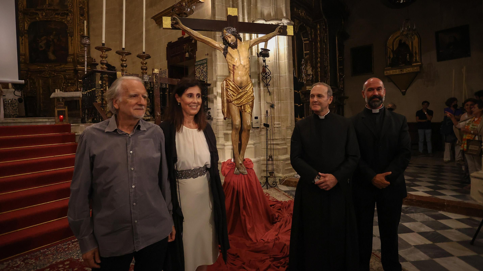 El Cristo de la Viga de San Marcos ya está restaurado