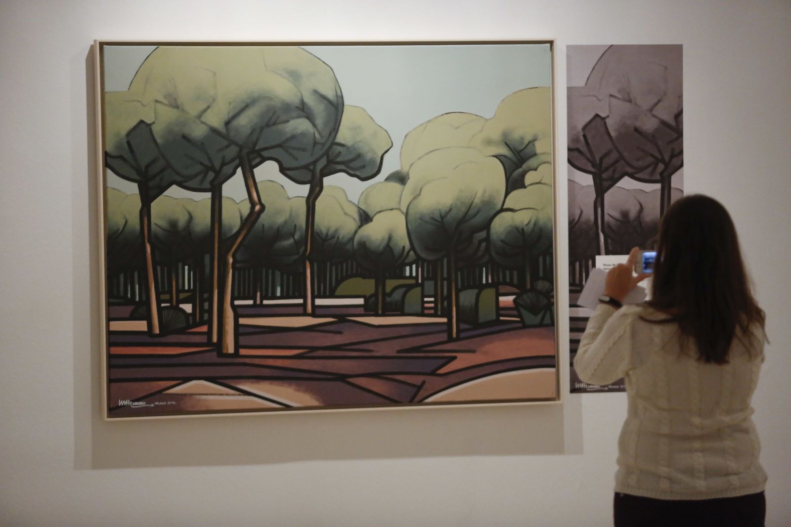 'Paisajes andaluces', exposición de Eugenio Chicano en el MUPAM