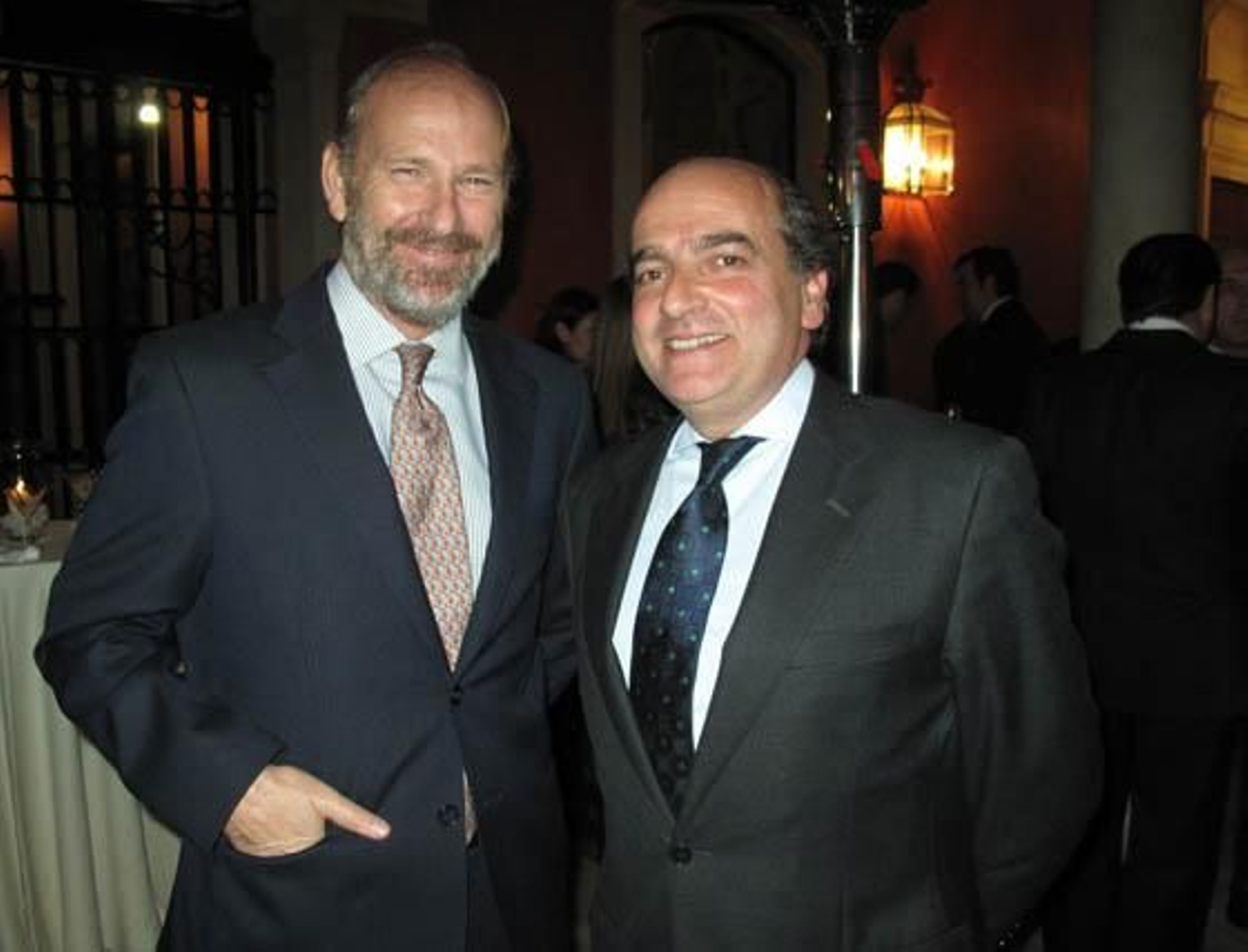 Ricardo Serrano (AÓN), y Luis Miguel Martín Rubio (Ernst & Young).

Foto: Victoria Ramírez