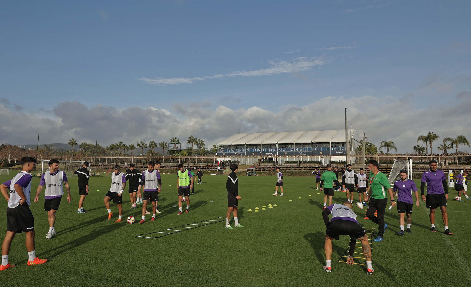 El entrenamiento de la Balona en el Santa María Polo Club, en imágenes