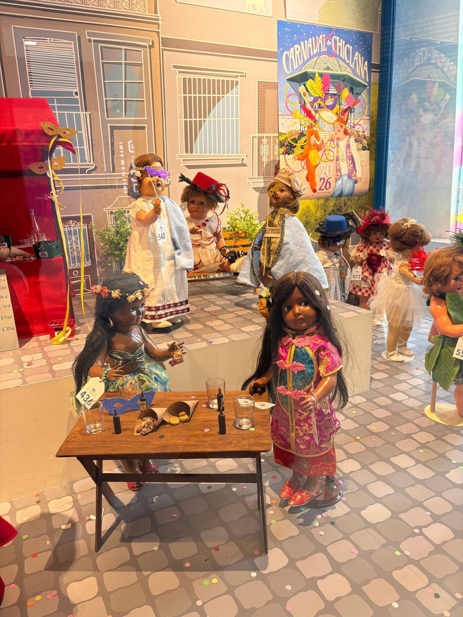 Muñecas de María Emilia Lira de Carnaval