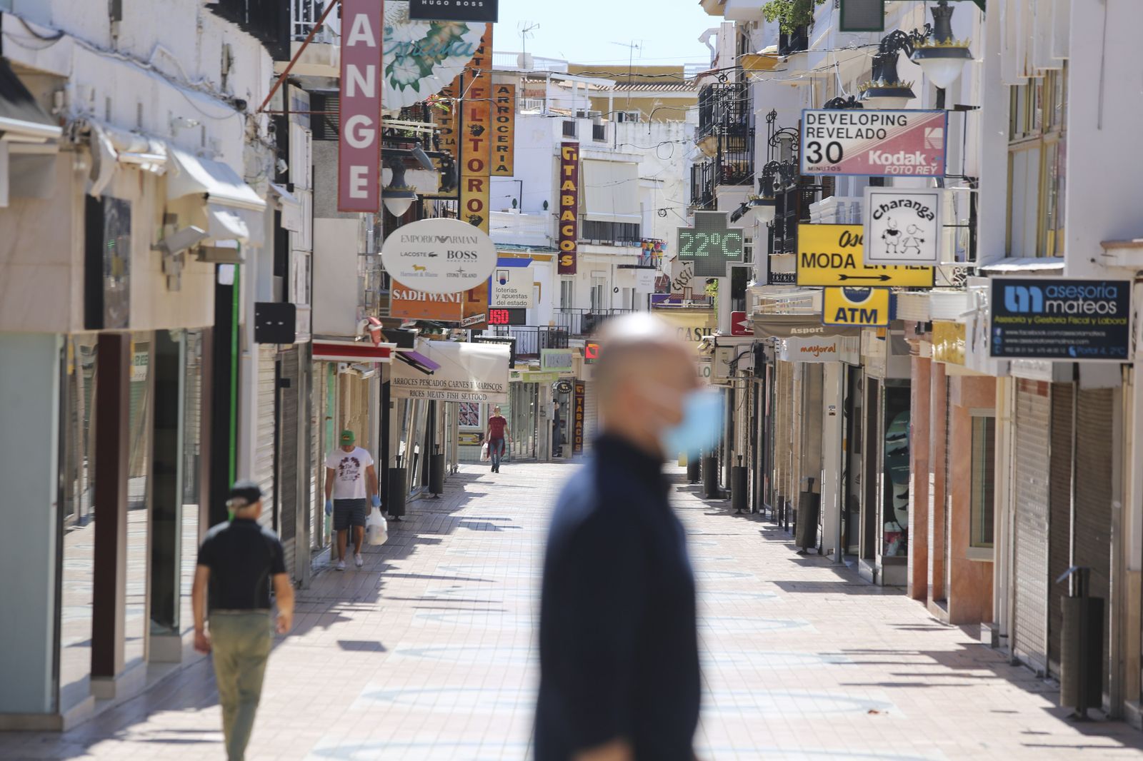 Fotos del Torremolinos menos turístico por culpa del coronavirus