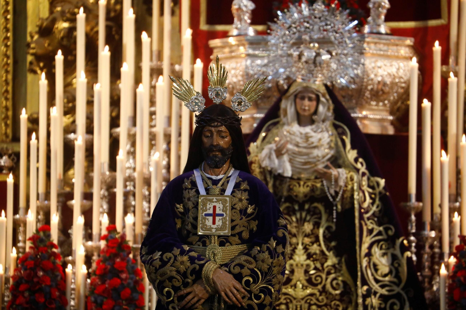 Nuestro Padre Jesús Rescatado, durante el besapiés del año pasado.