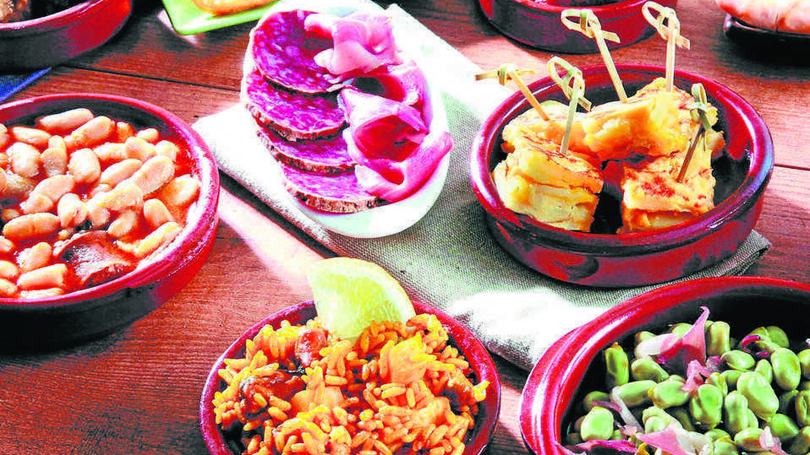 Productos típicos de Andalucía.