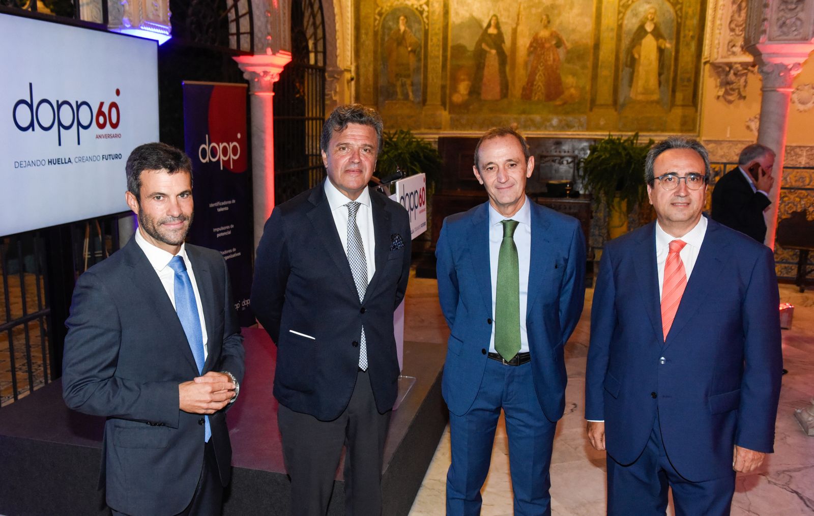 Dopp celebra su 60 aniversario. dopp 60 Aniversario,  Antonio Cerrato, Fernando Pozas, José Manuel Sánchez y Javier Harto