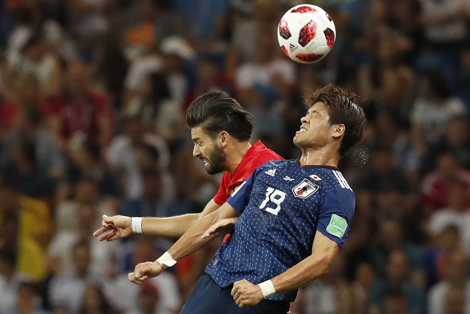 Las imágenes del Bélgica-Japón