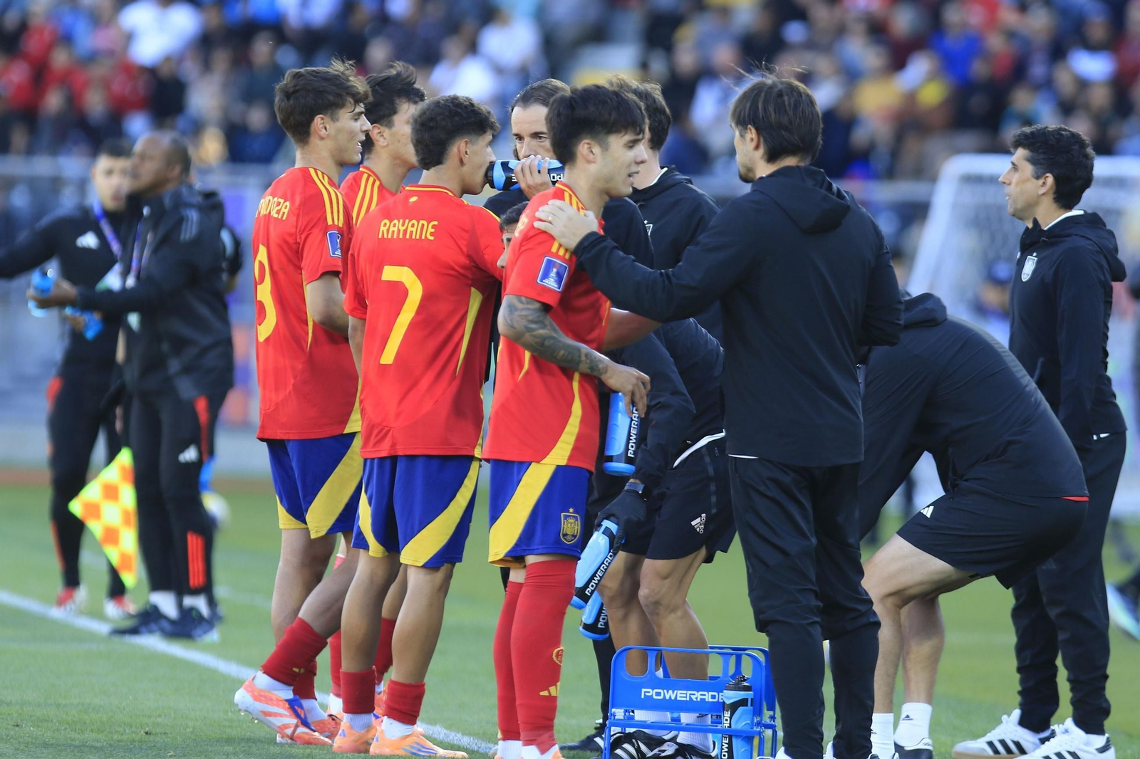 Las fotos del España-Colombia sub 20