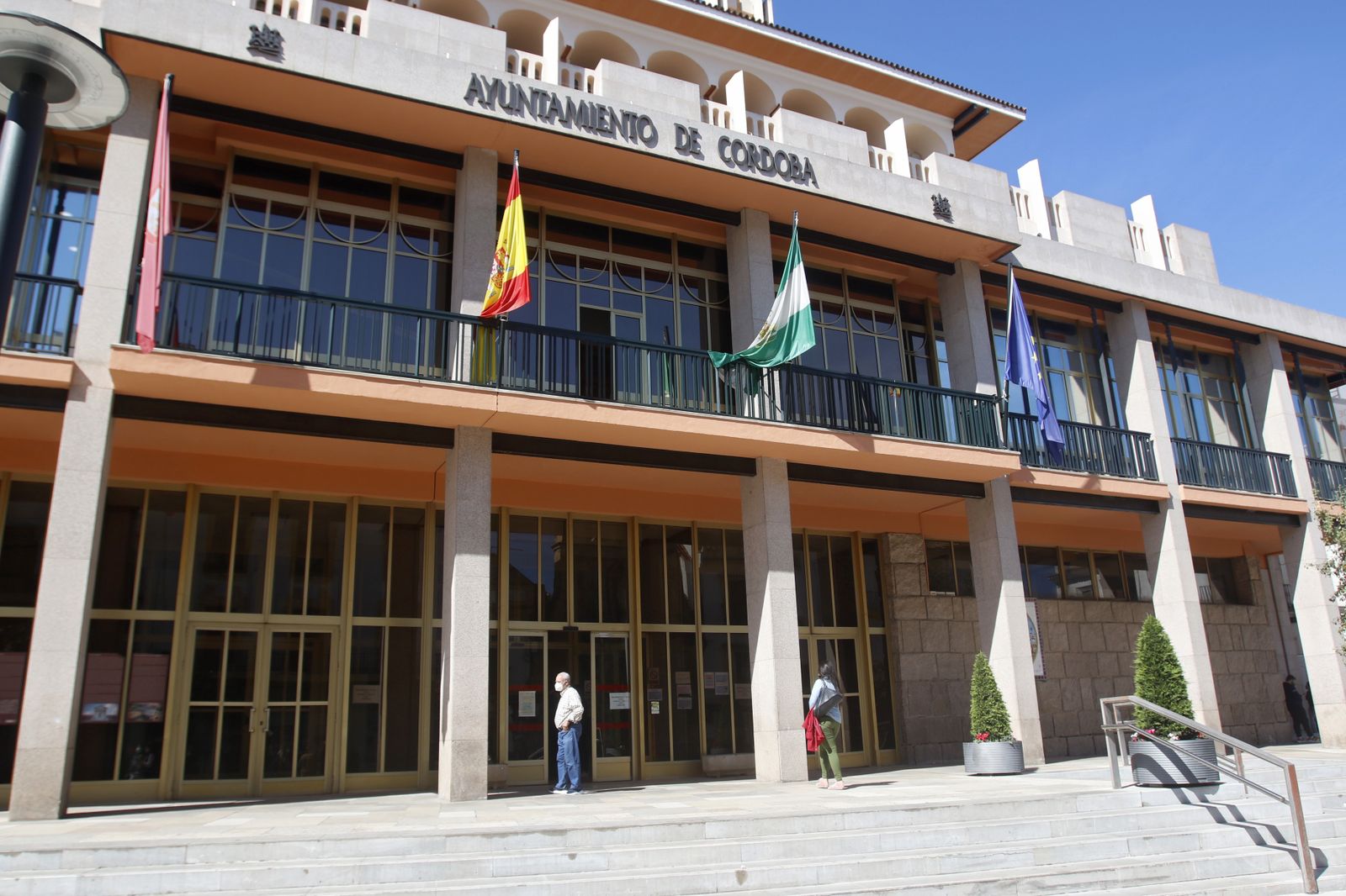 Fachada del Ayuntamiento de Córdoba.