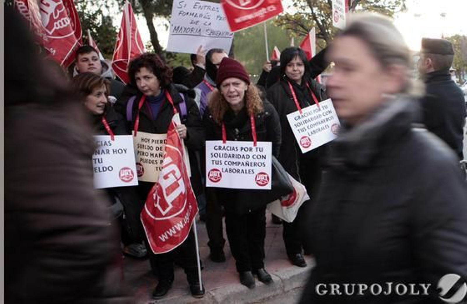 Huelga general en Torre Triana. 

Foto: Juan Carlos Muñoz
