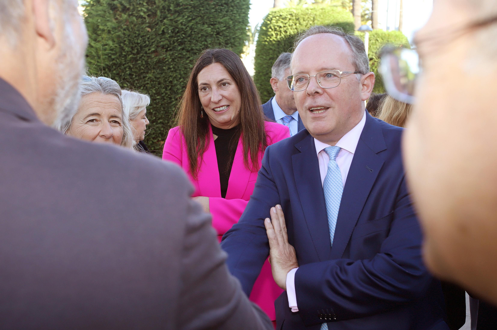 Imágenes del desayuno-coloquio con Jorge Paradela en el Foro Joly Andalucía