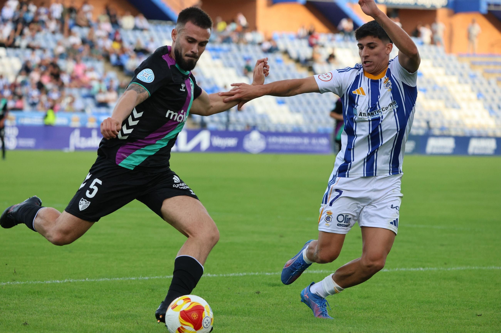 Recreativo-Atlético Malagueño: El Decano pide la hora, pero el filial regresa de vacío (1-0)