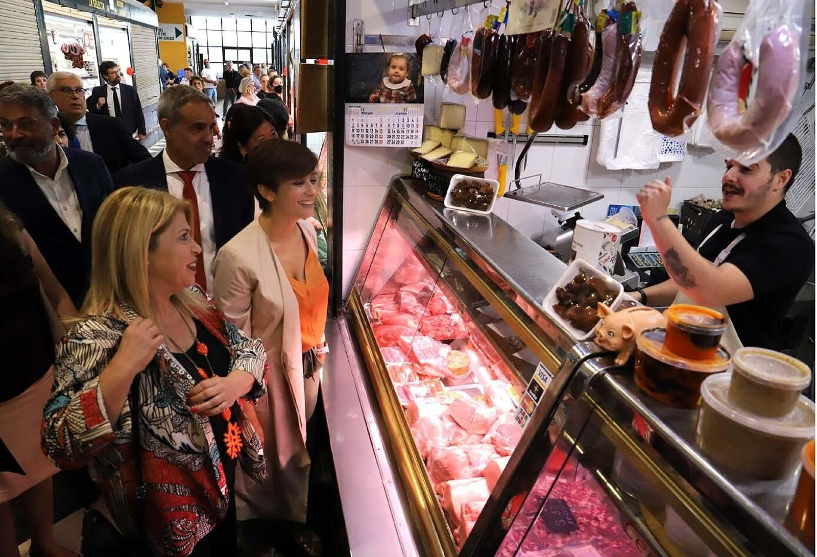 Visita a Jerez de Isabel Rodríguez, ministra de Política Territorial y portavoz del Gobierno
