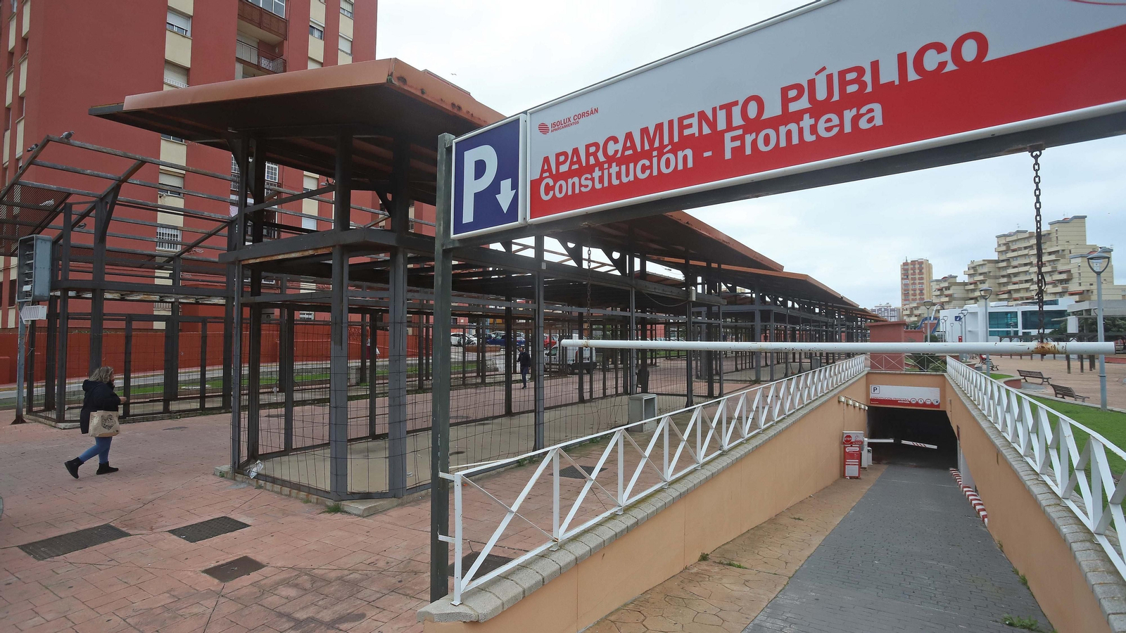 Segunda base del Bulevar 20 de abril en La Línea