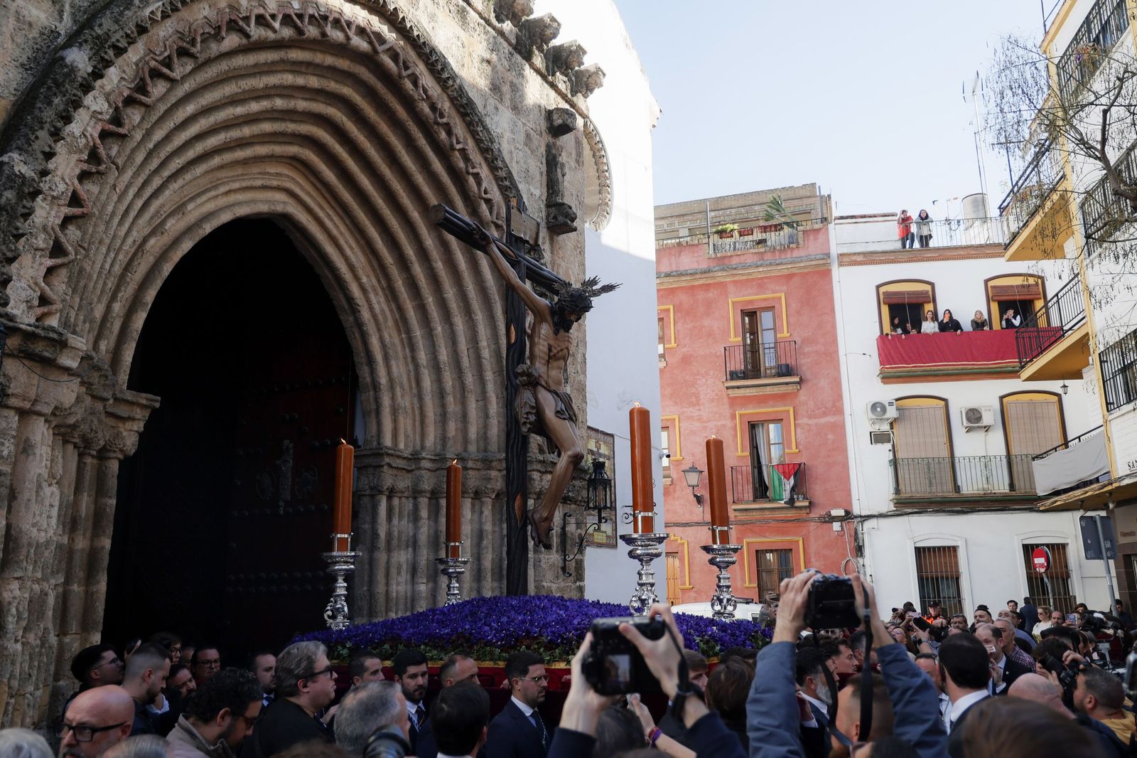 Las imágenes del Viacrucis de las Hermandades