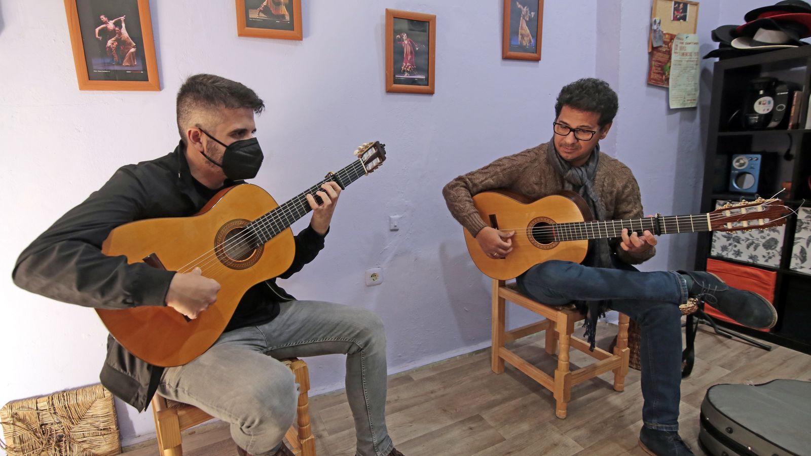 Juan Manuel Moneo y Javier Ibáñez.