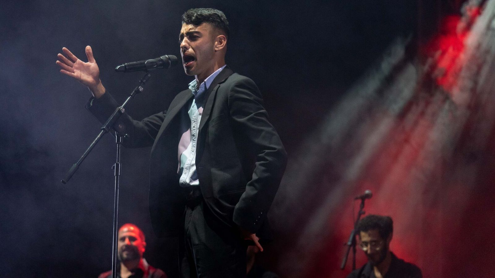 'El Purili' en una actuación en Algeciras