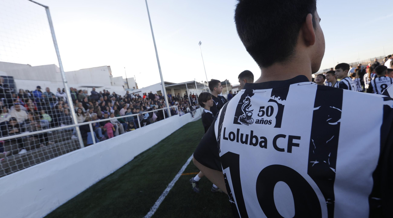 Las fotos de la inauguración del césped artificial del campo Teodosio Tomás del Loluba de Algeciras Las fotos de la inauguración del césped artificial del campo Teodosio Tomás del Loluba de Algeciras