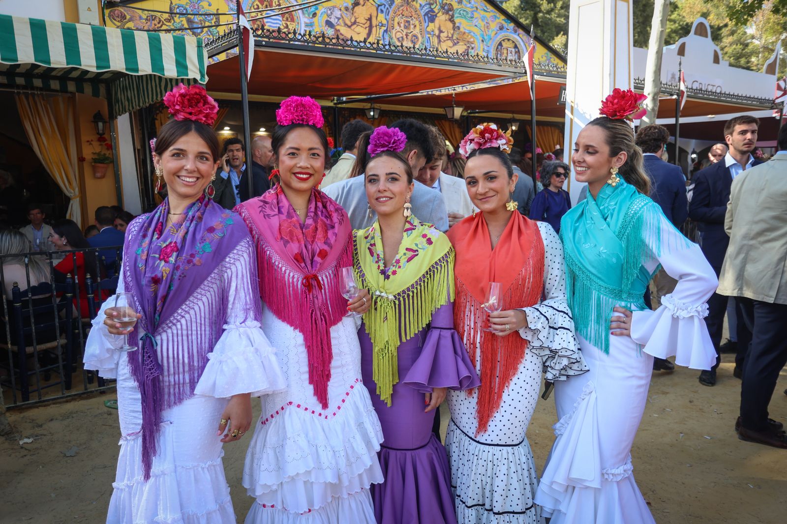 Búscate en las fotos del domingo en la Feria de Jerez 2024