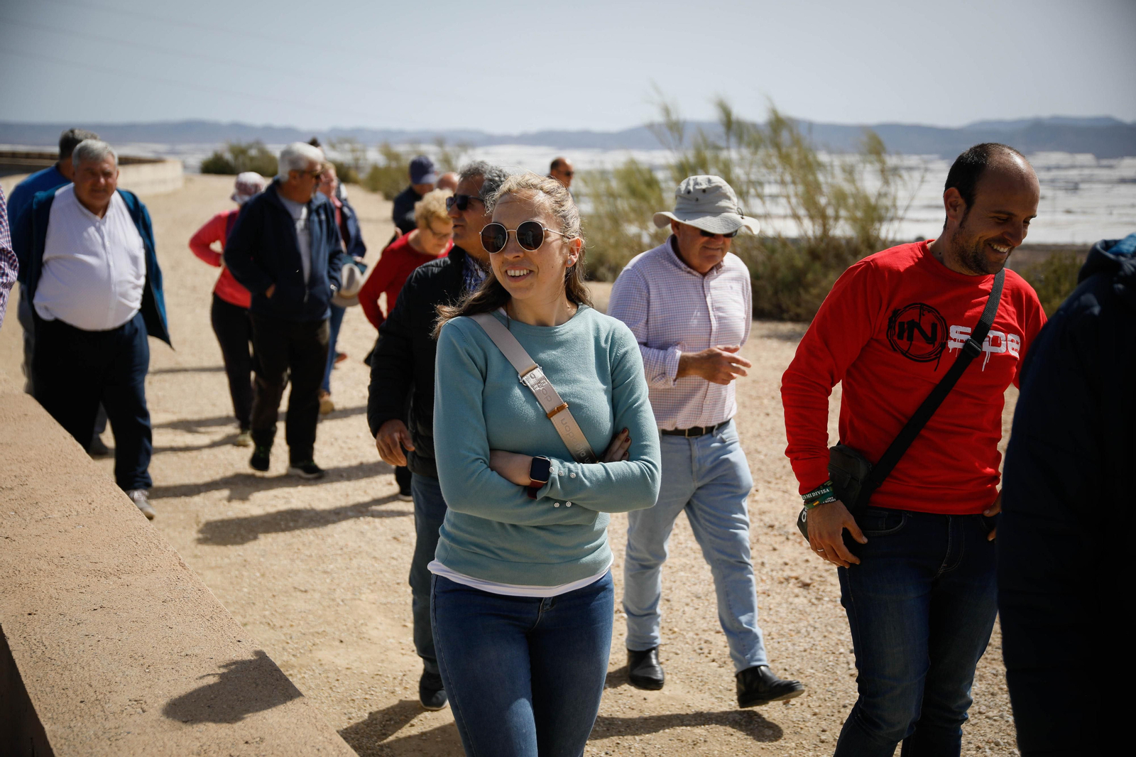 CUCN visita la desaladora de Carboneras y las balsas de Níjar