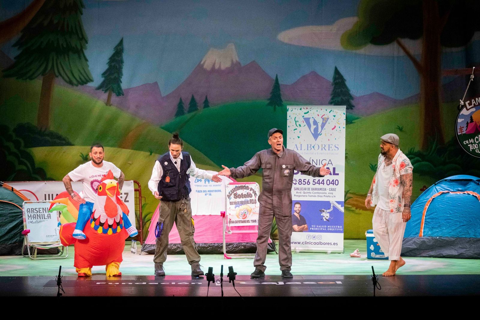 Cuarteto 'En mi caseta cabe todo el mundo'