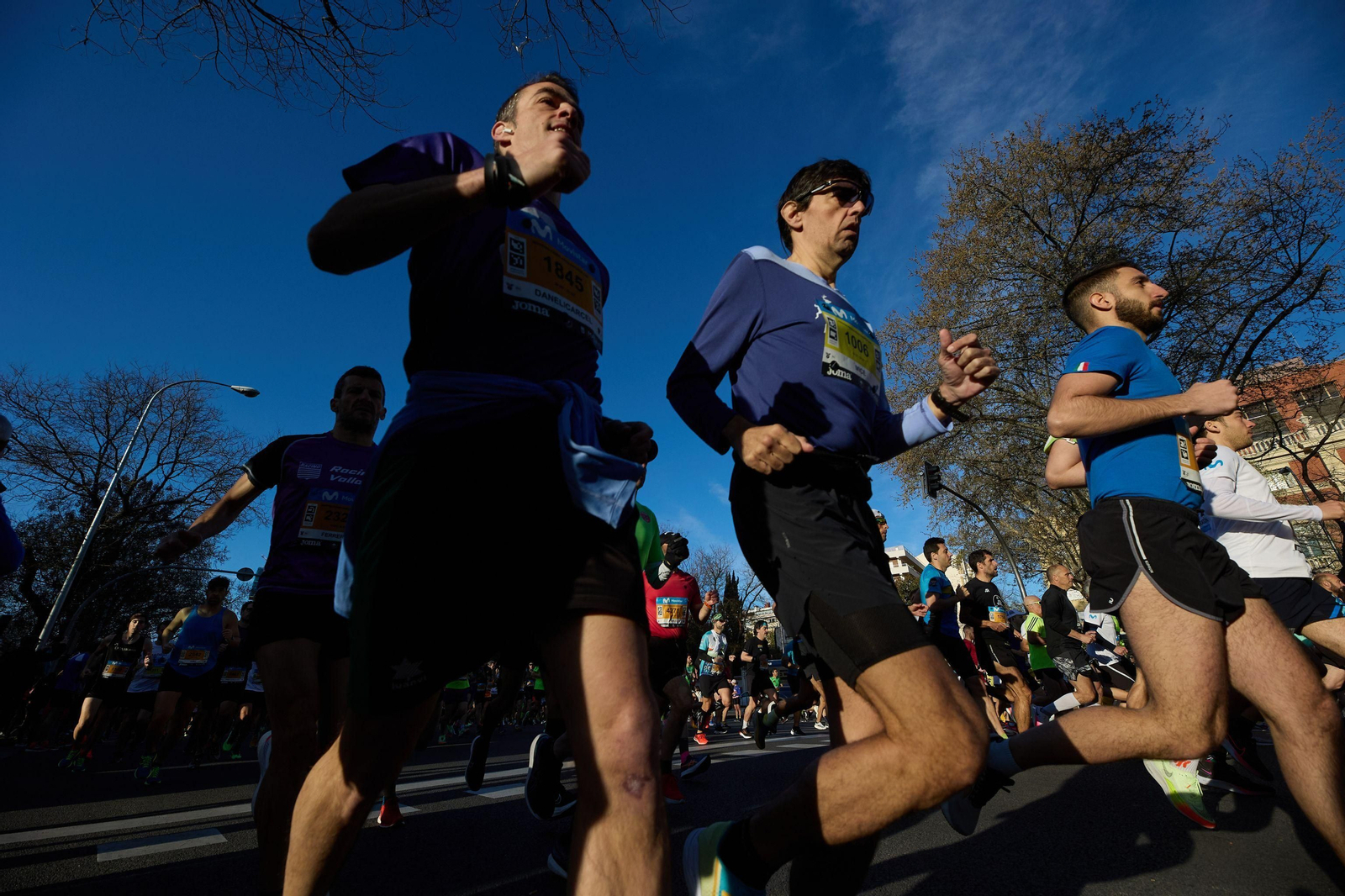 Varios corredores participan en una Media Maratón en una imagen de archivo.
