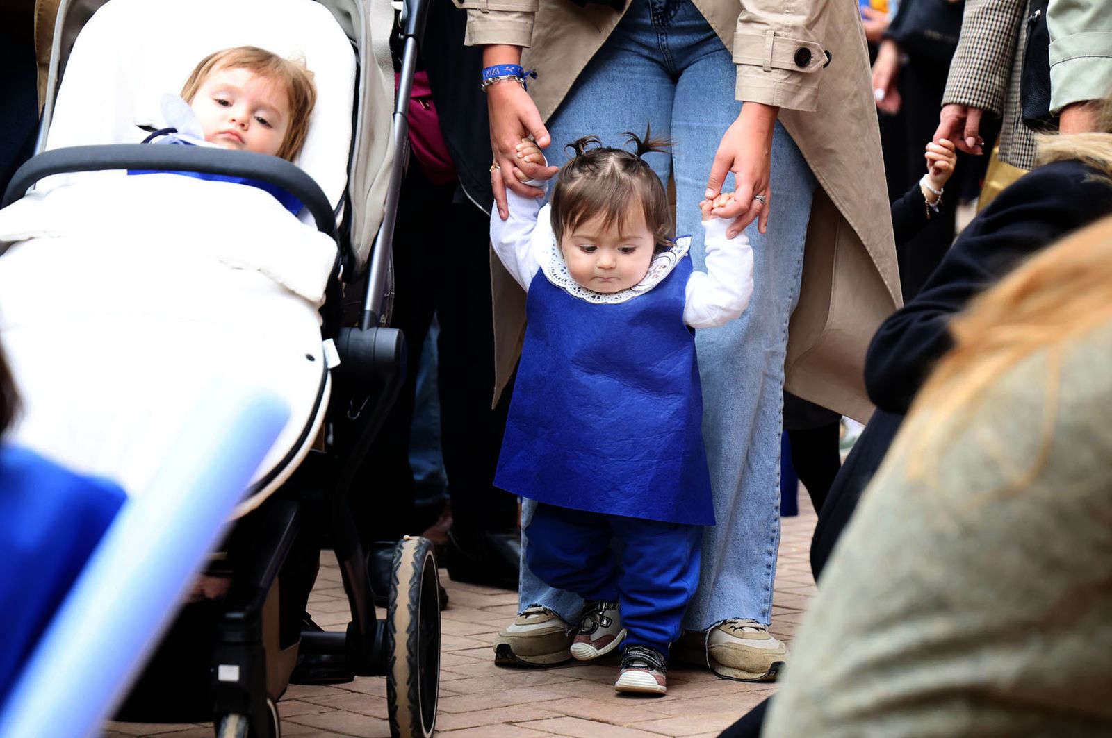 Imágenes de la procesión de la 'Escuela Infantil Mi Pequeño Puerto'