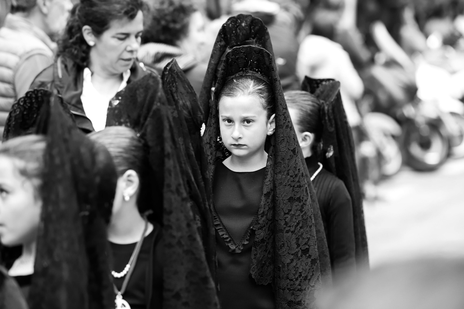 Fotos de la procesión infantil del colegio Nuestra Señora de los Milagros de Algeciras