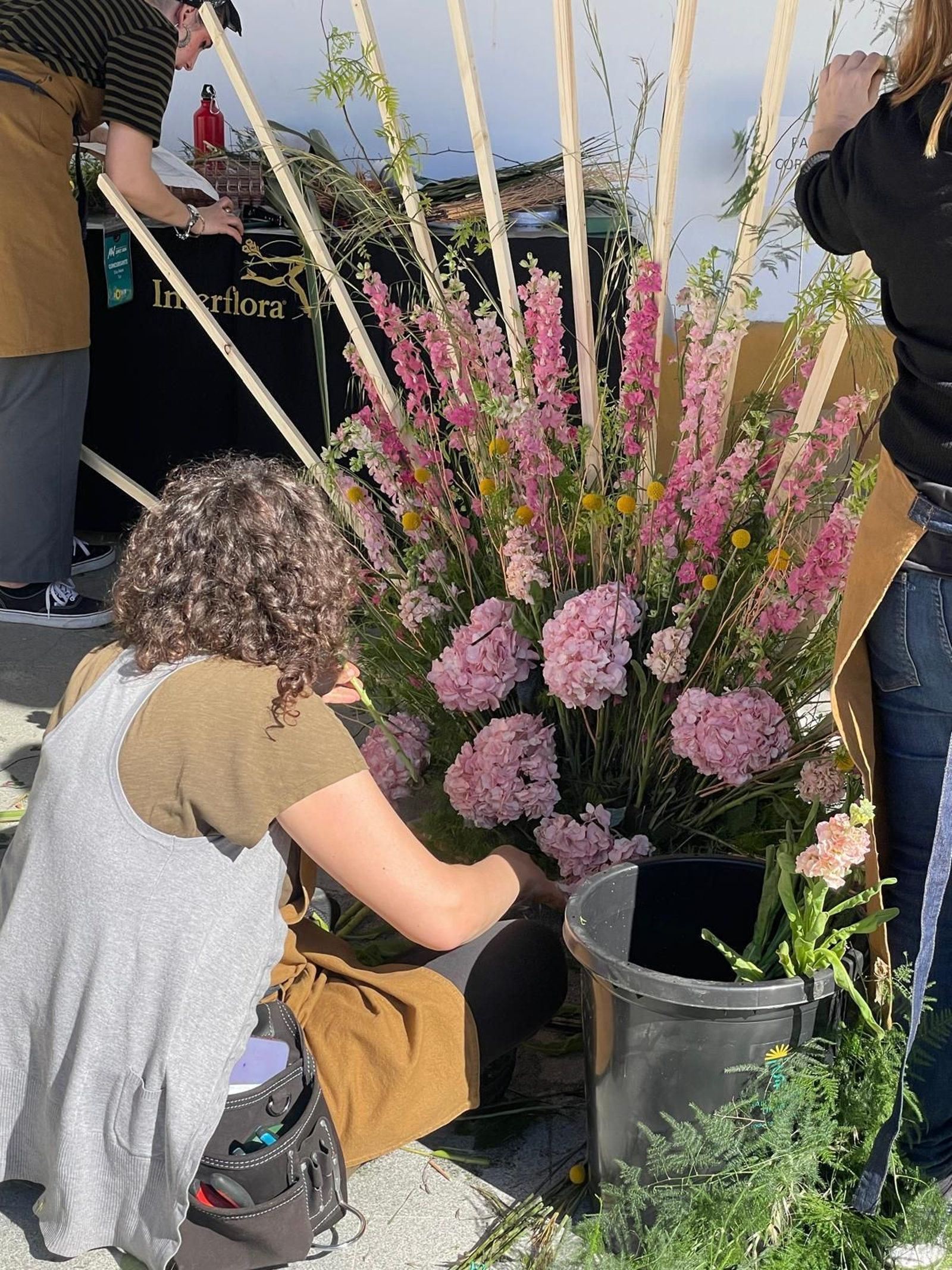Así se está celebrando en Jerez el concurso Mejor Artesano Florista Así se está celebrando en Jerez el concurso Mejor Artesano Florista