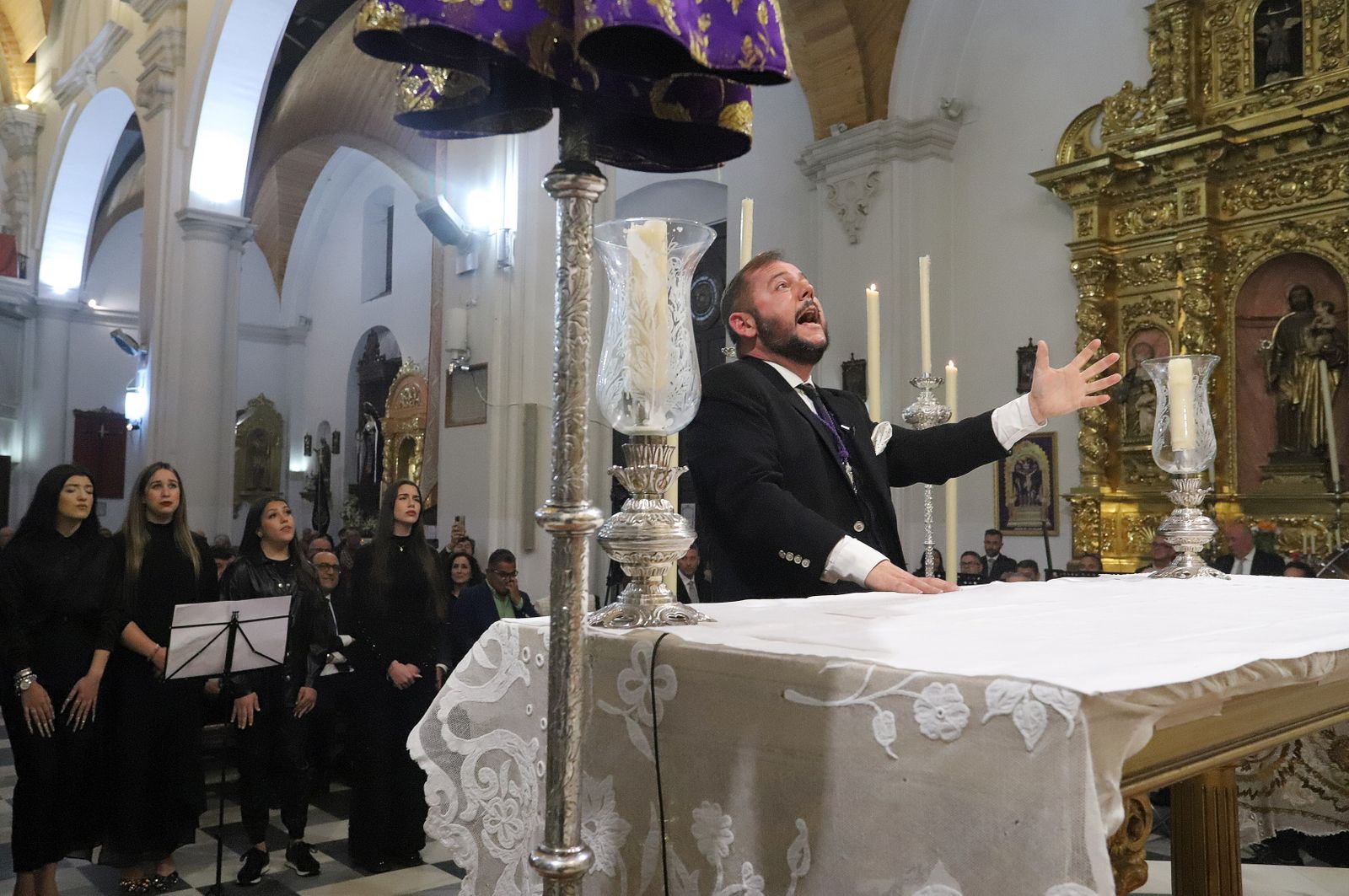 Imágenes de la XXIX Exaltación a la Saeta de Huelva