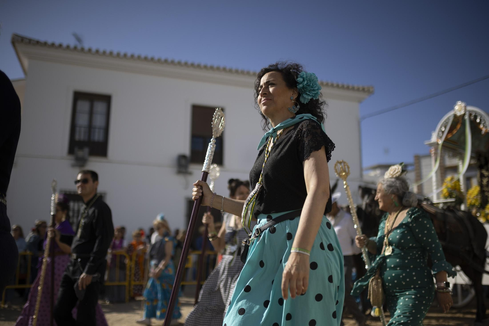 Imágenes de las primeras presentaciones de las hermandades de El Rocío 2024