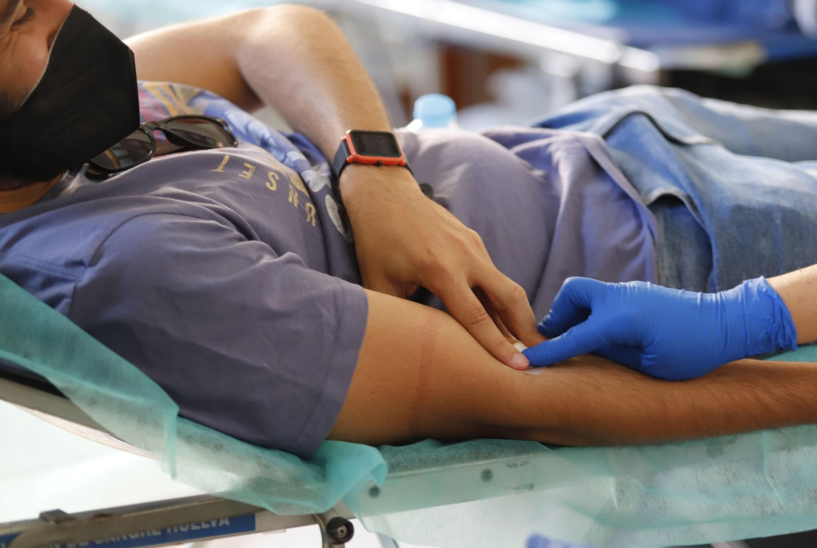 Macrocolecta de sangre en la Casa Colón