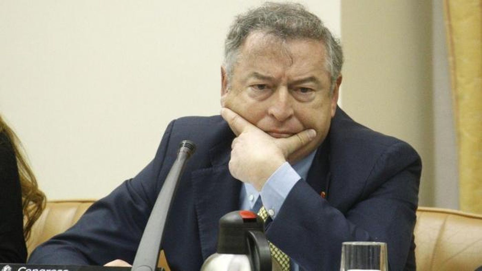 José Antonio Sánchez en su segunda etapa en RTVE, en una comparecencia parlamentaria