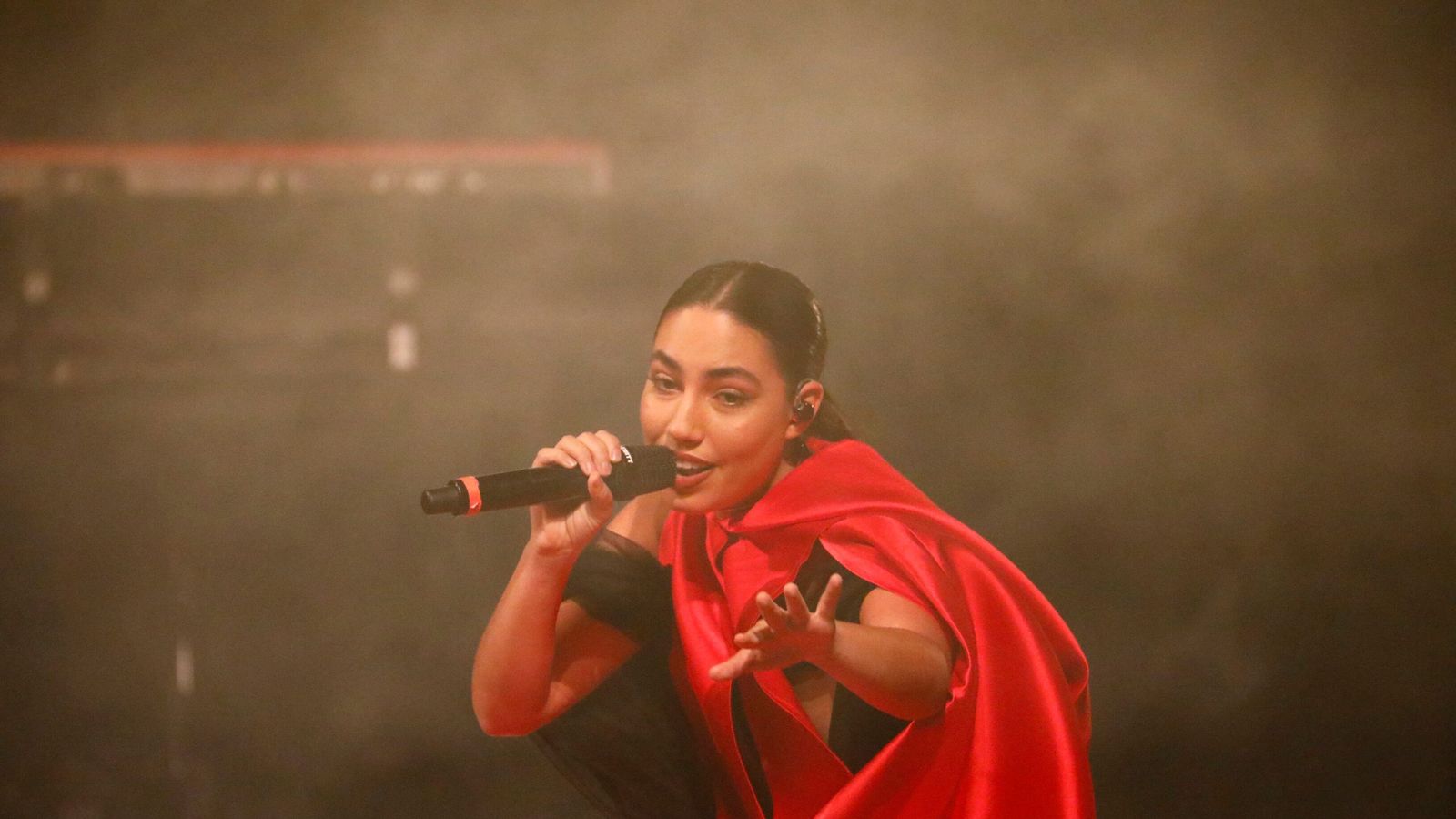 María José Llergo, en un concierto en Córdoba.