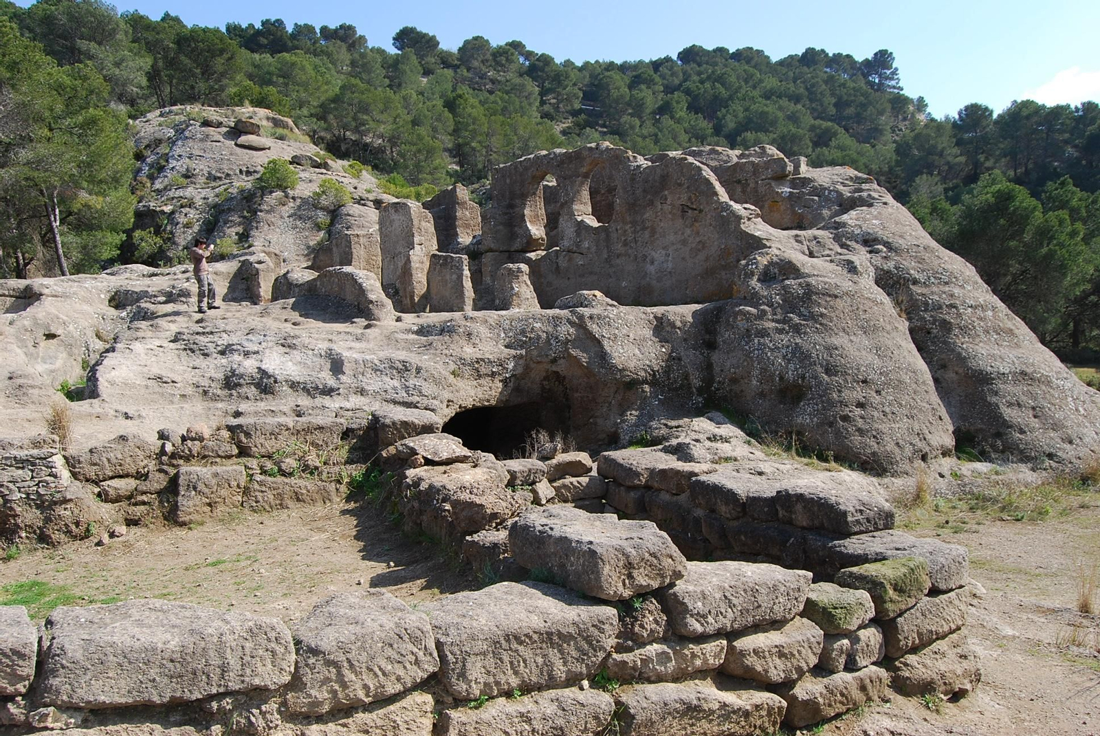 La iglesia rupestre de Bobastro, en Ardales.