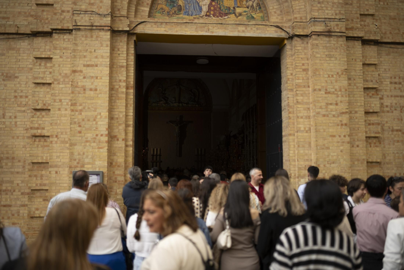 Las mejores imágenes del Domingo de Ramos en Huelva: La Hermandad de la Sagrada Cena