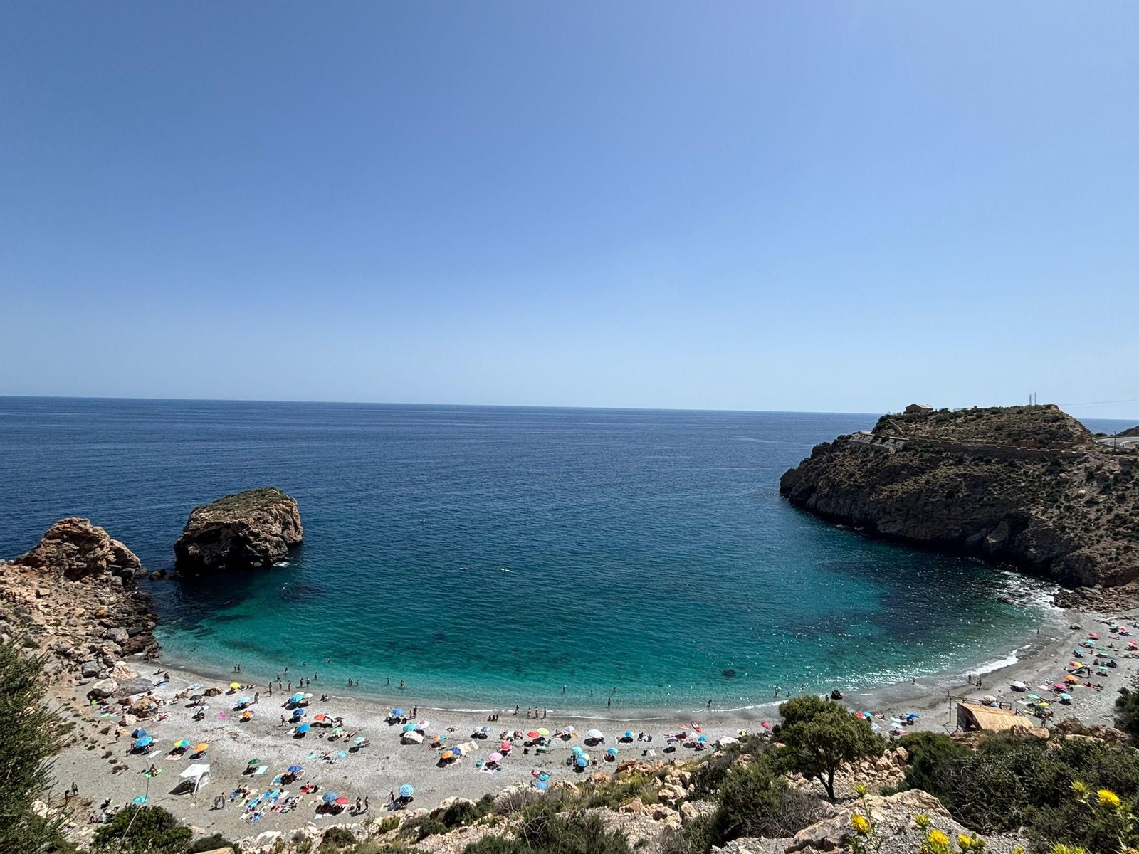 La playa de La Rijana