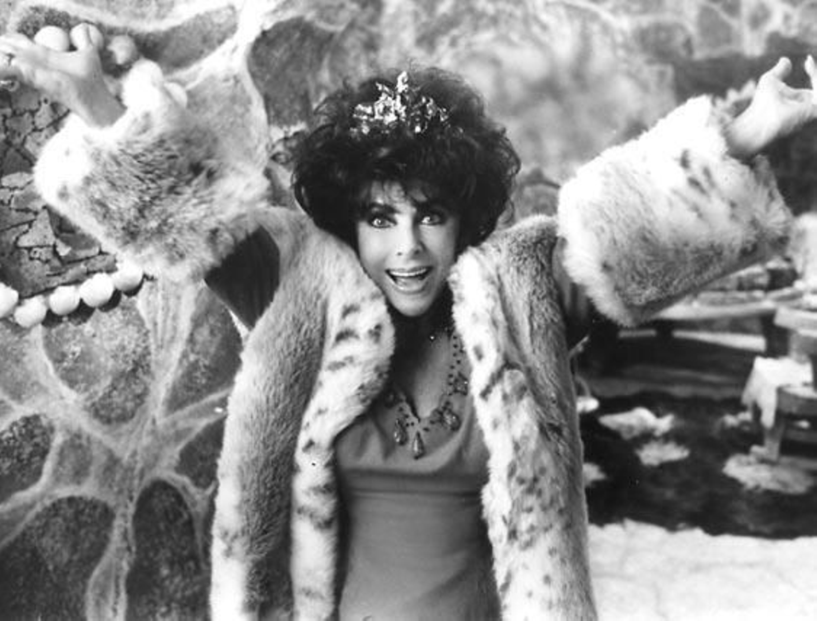 La actriz, en 'Los picapiedra'.