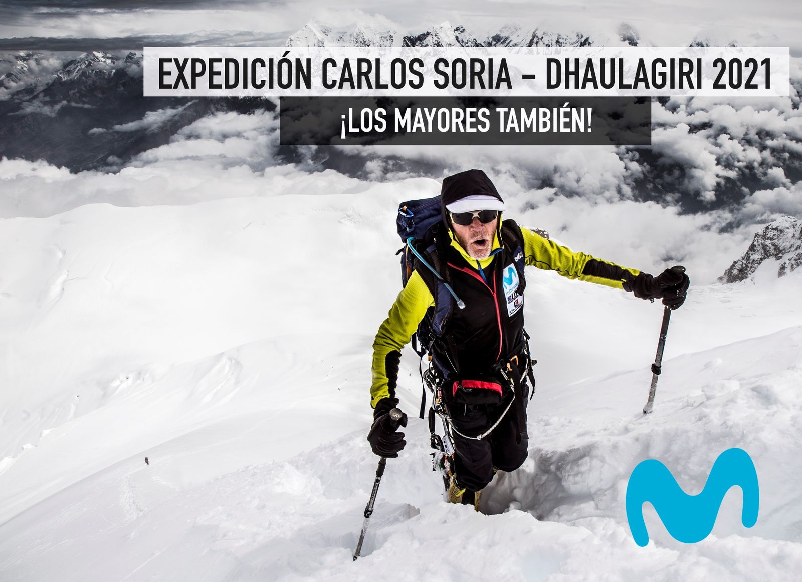El veterano deportista se encuentra ya en Nepal para iniciar el ascenso.