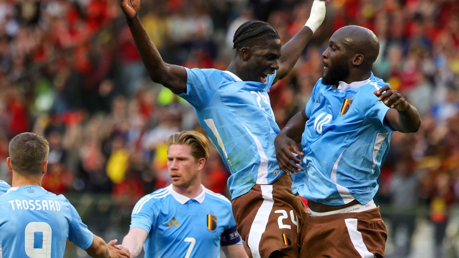 Romelu Lukaku podría colocarse en el podio de máximos goleadores históricos de la Eurocopa