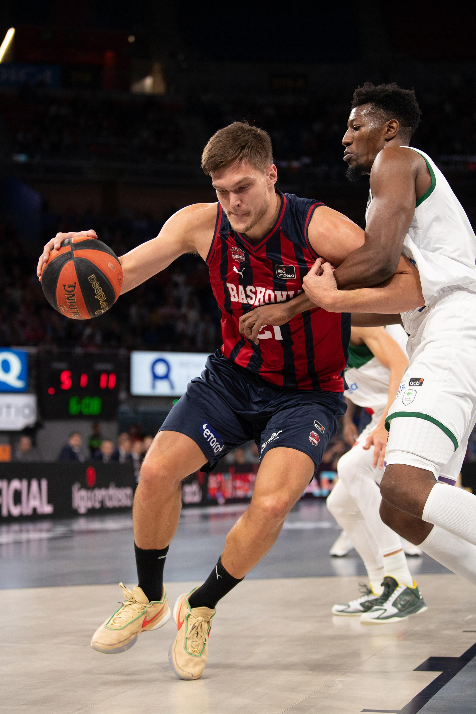 El Baskonia-Unicaja, en fotos