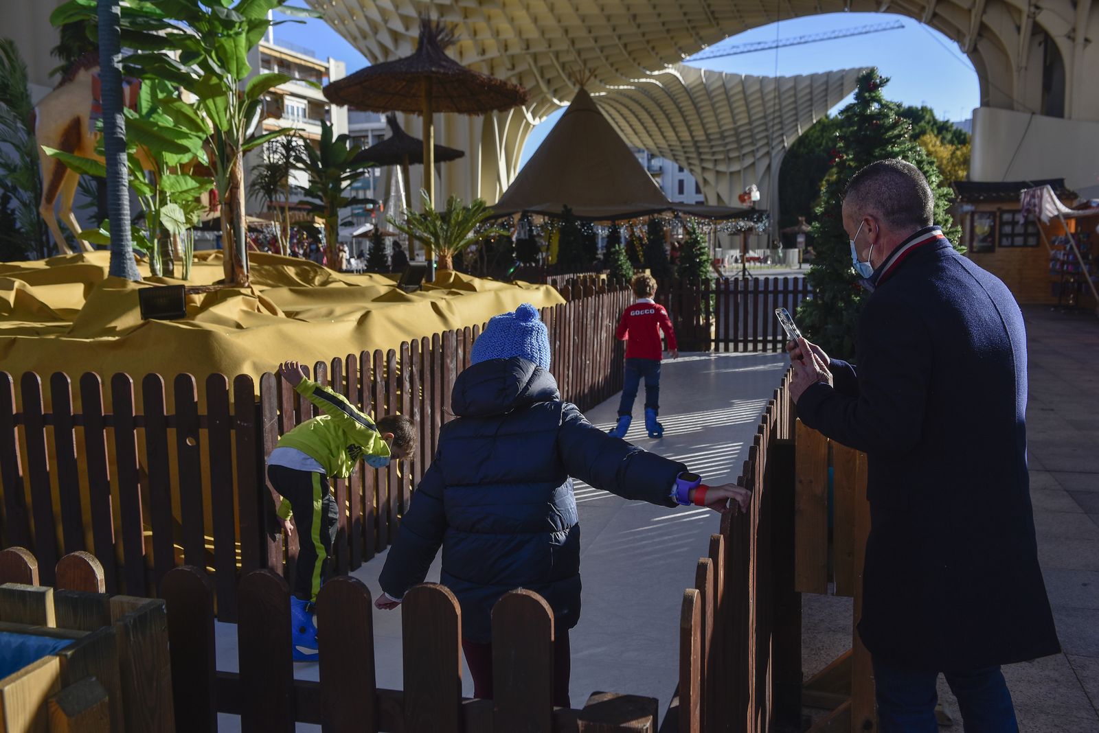 Una ciudad de oriente en las setas de la Encarnación