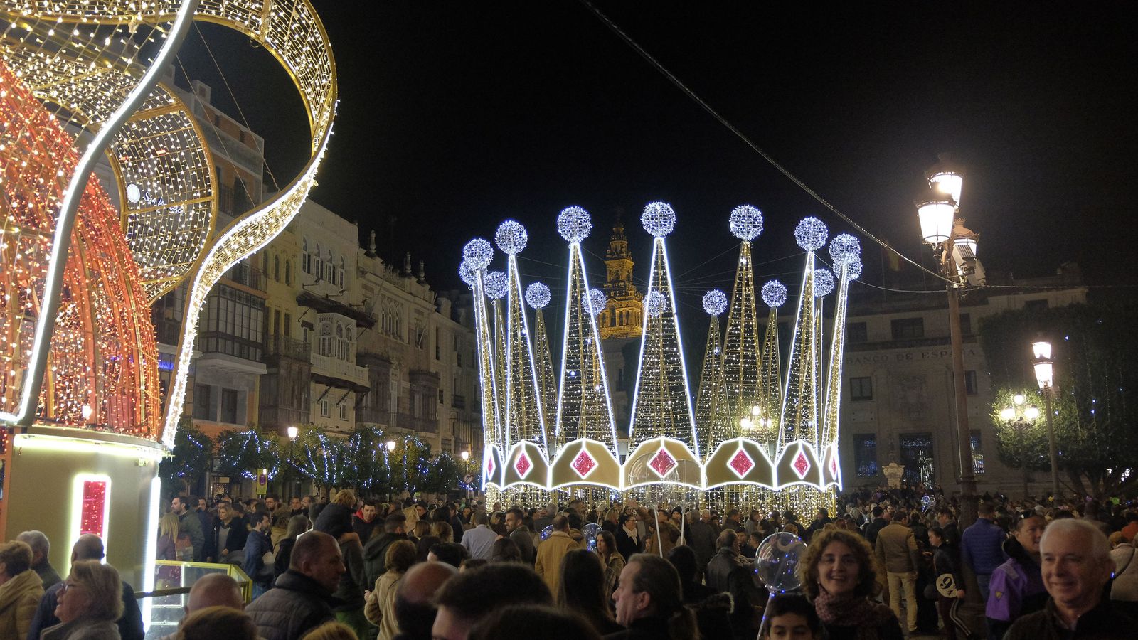Espectáculo en la Plaza de San Francisco.