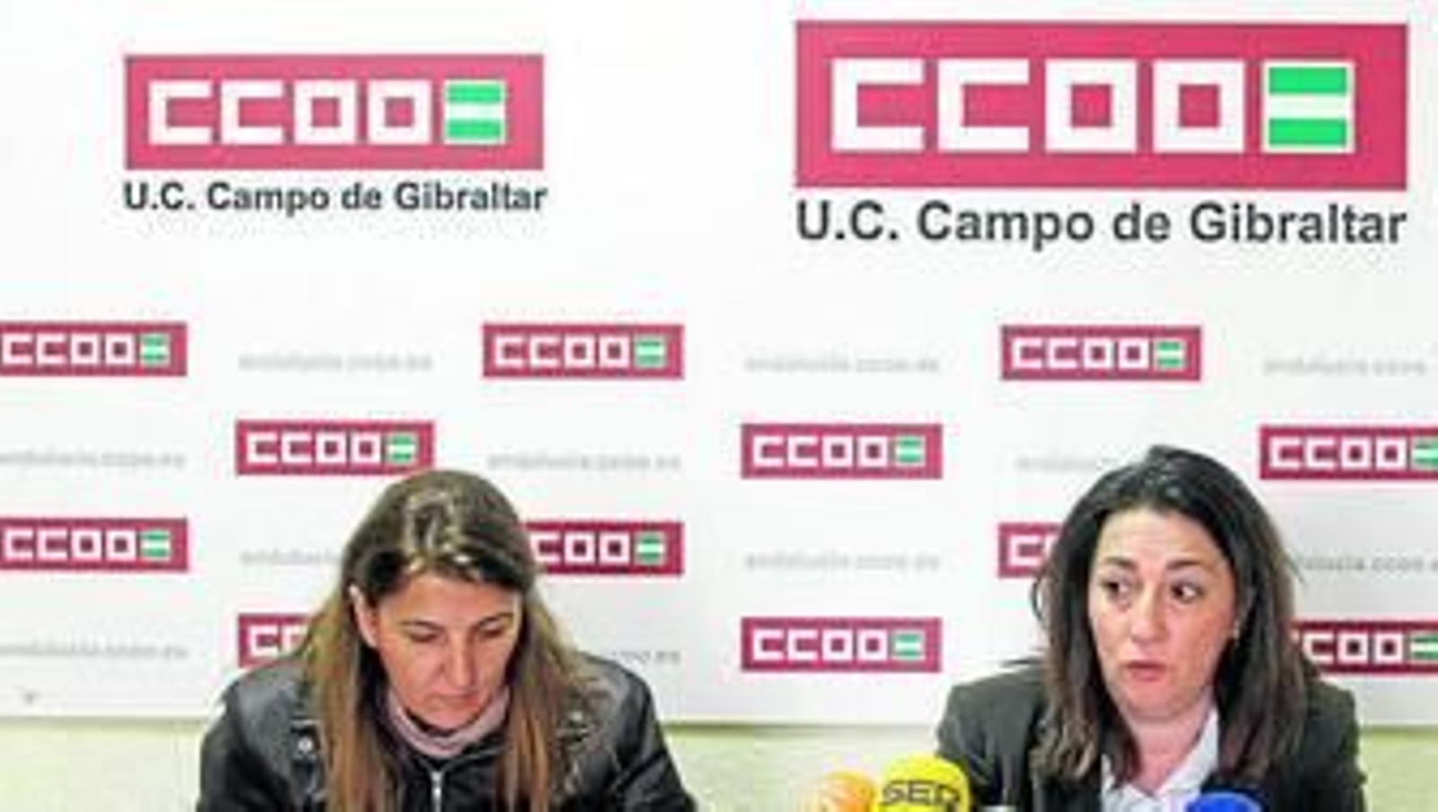 Maribel Casquet y Ortega, ayer en la sede de los sindicatos.