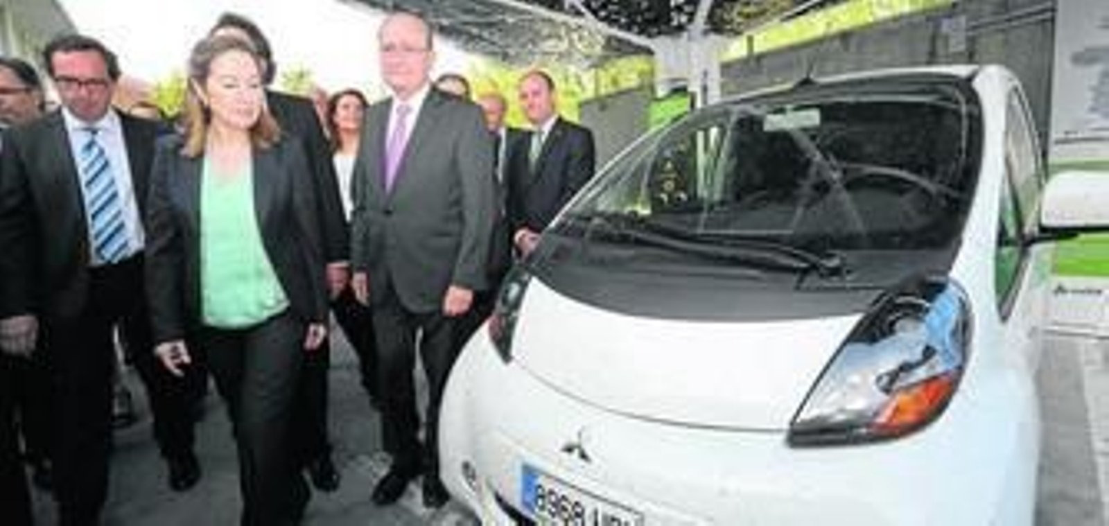 Ana Pastor ha visitado en Jaén y Málaga en la misma semana.