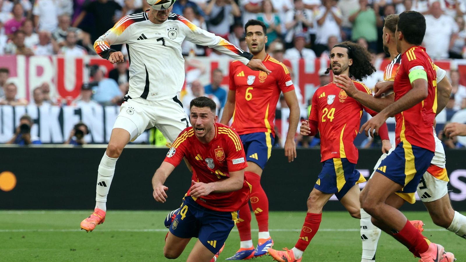 Las mejores fotos del España - Alemania