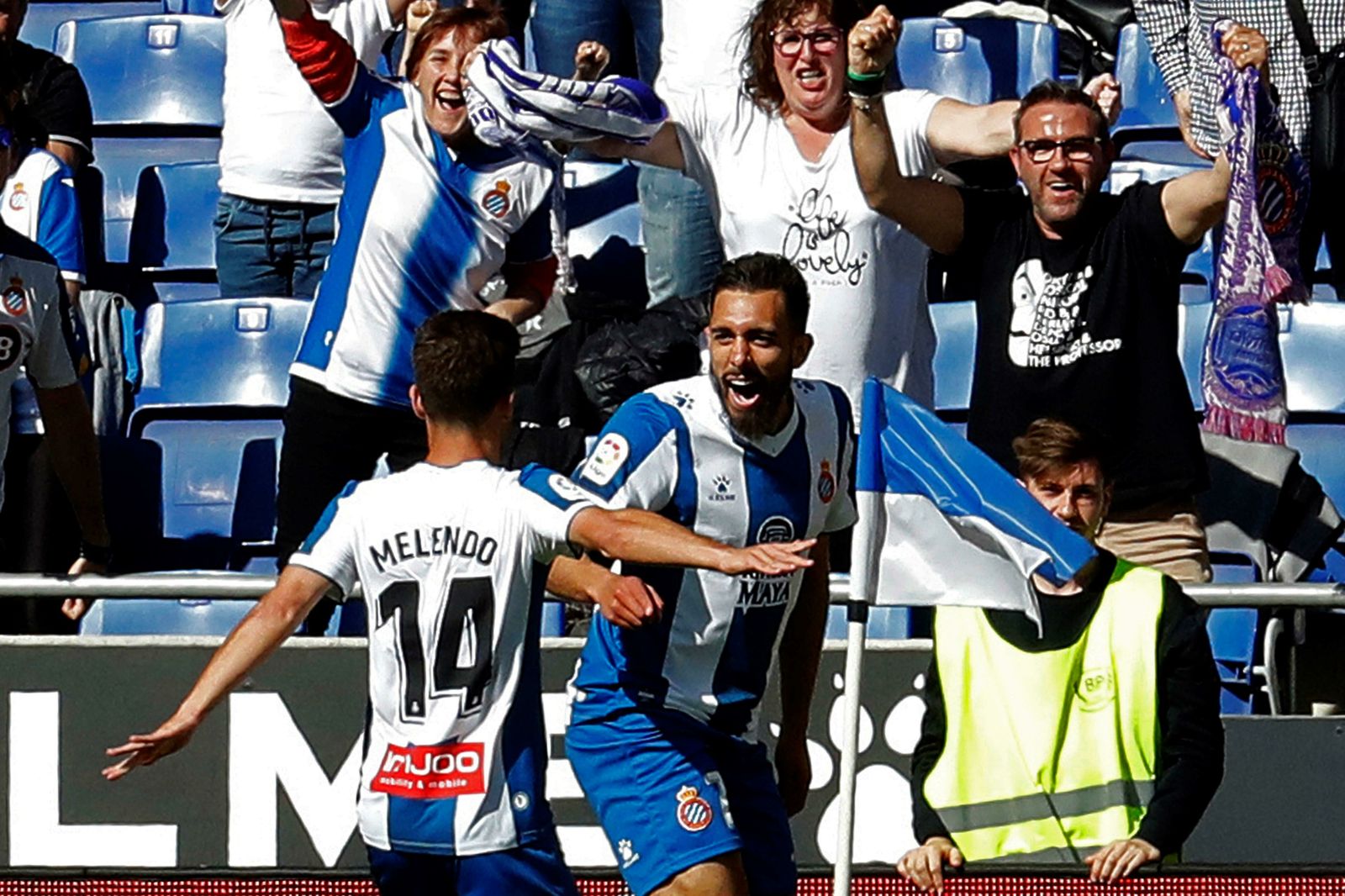El Espanyol-Atlético, en imágenes