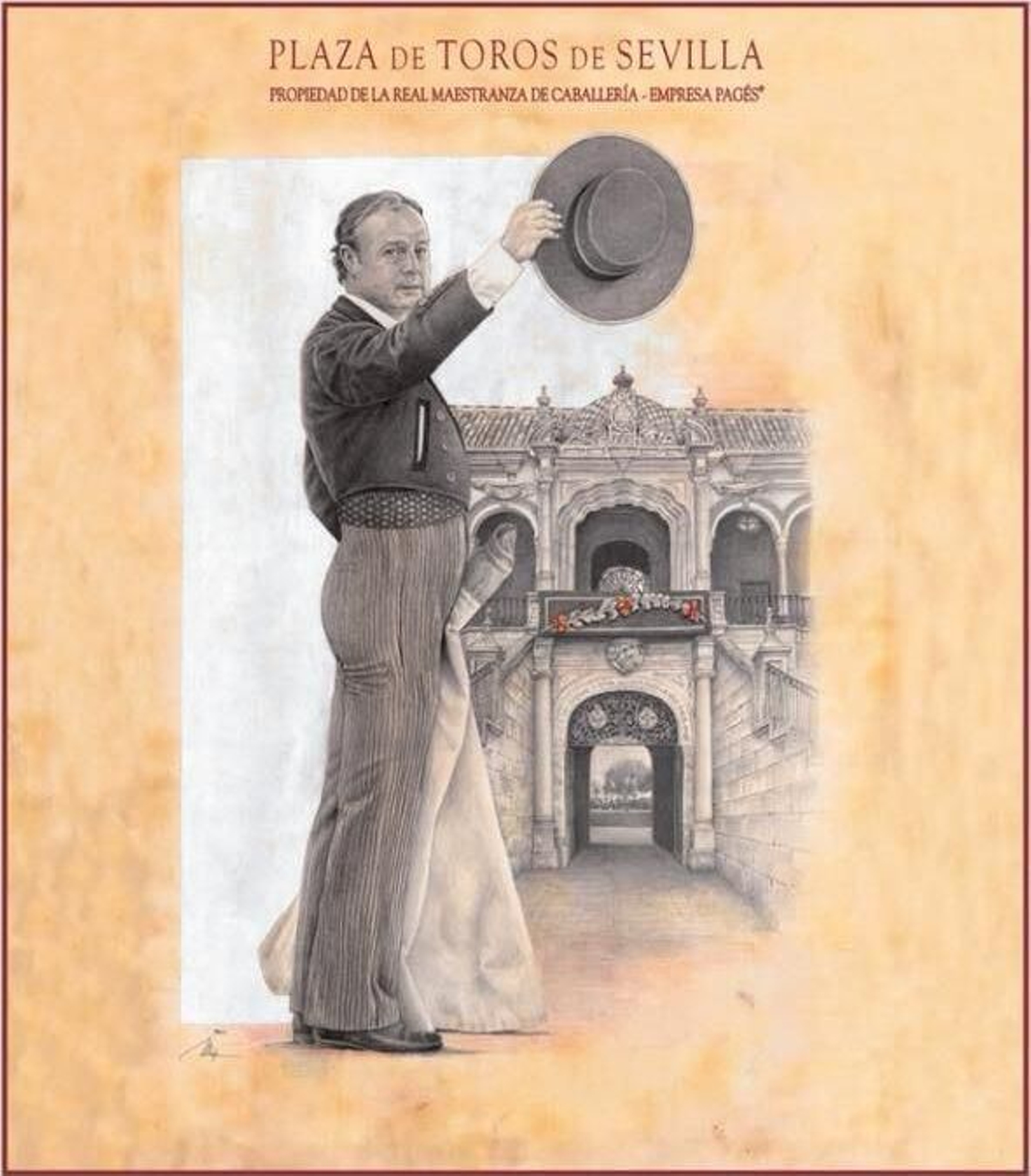 El cartel de Javier Jiménez Sánchez-Dalp retrata a Pepe Luis Vázquez Silva, fallecido en 2024.