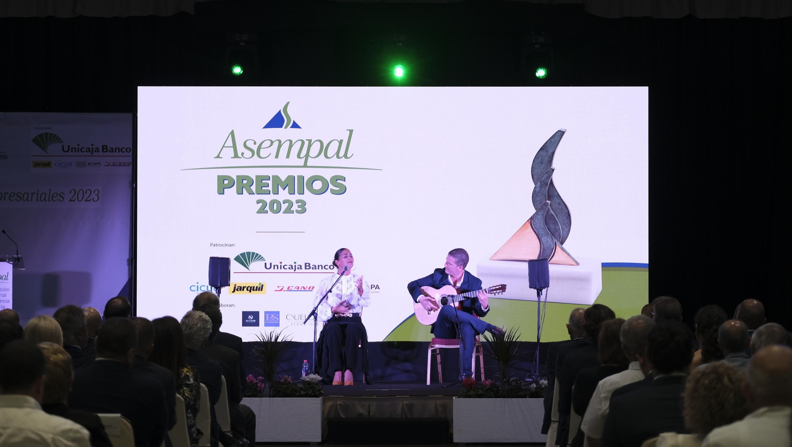 Imágenes de la gala de entrega de los Premios Asempal 2023, en el Hotel Playadulce