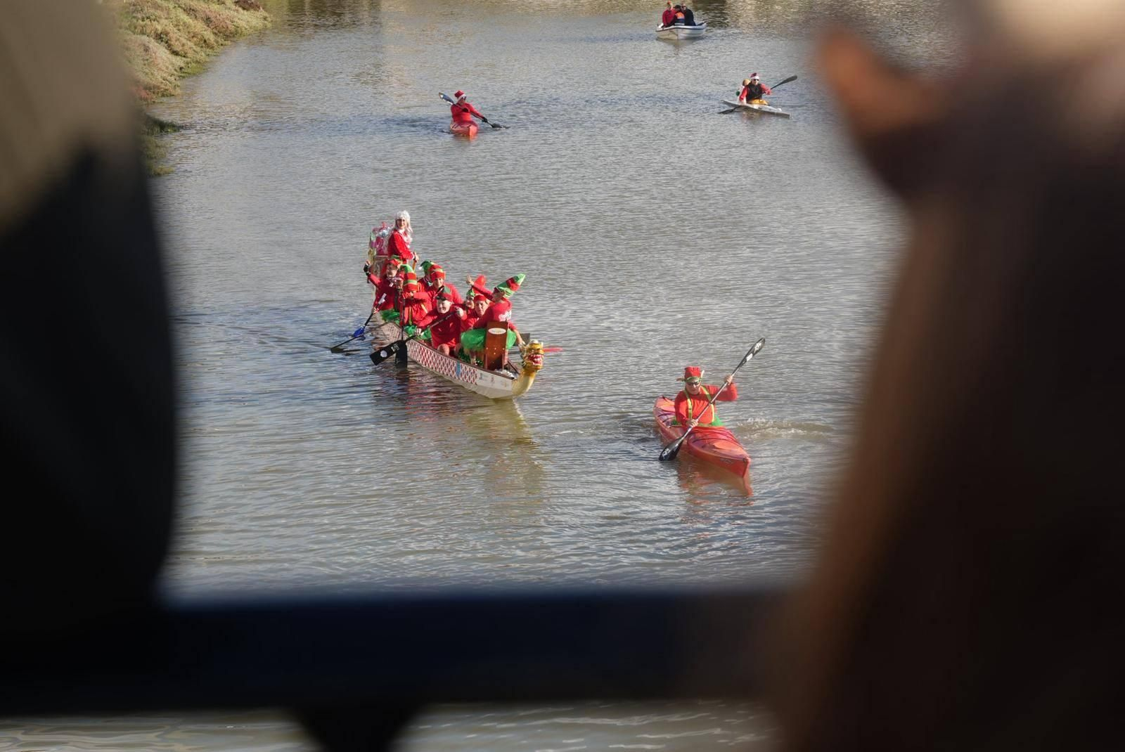 Cabalgata Náutica de Papá Noel en Chiclana 2025